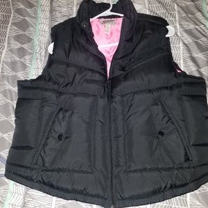 Black Womens Insulated Vest